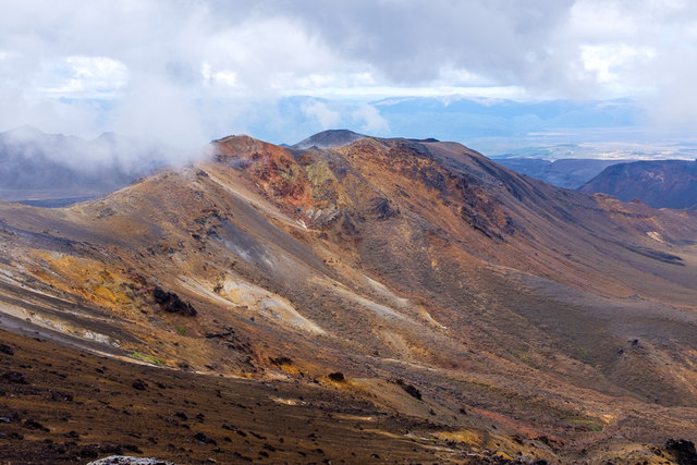 View from Tongariro Summit Track