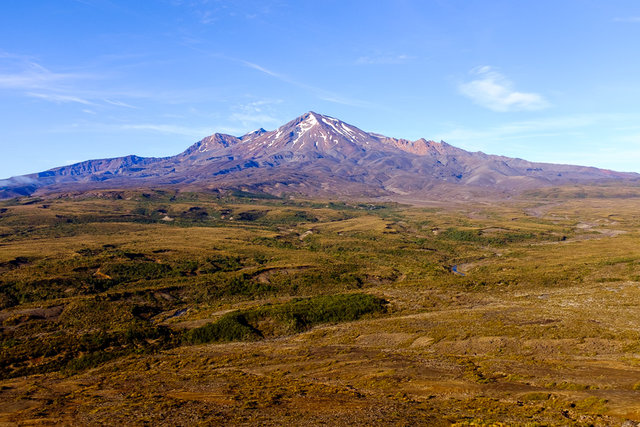 Mt Ruapehu again, this time with clear sky