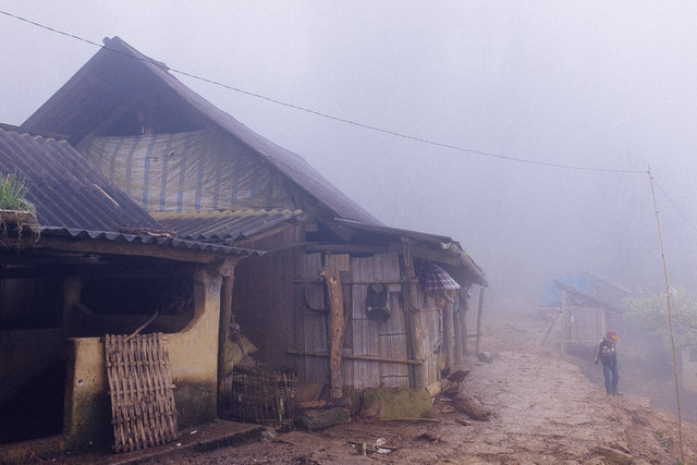 A remote settlement of Hmong minority