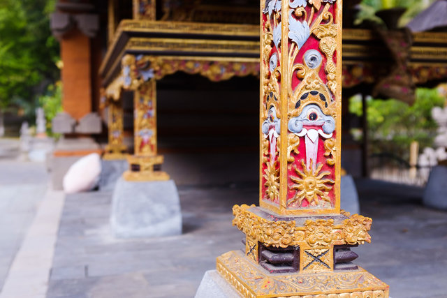 Decoration in Tirta Empul