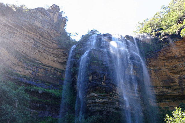 Wentworth Falls are truly astonishing to look