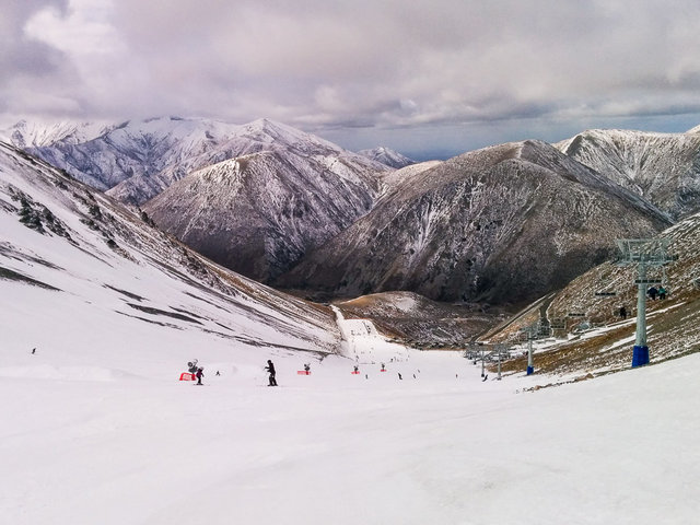 Small resort Porters with one chairlift and nice view