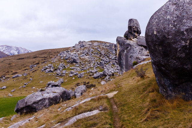 Magical place at Castle Hill in Canterburry