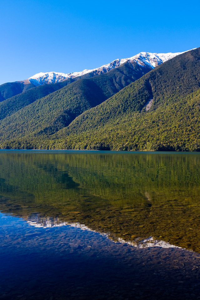 The last view before saying goodbye to Lake Rotoiti