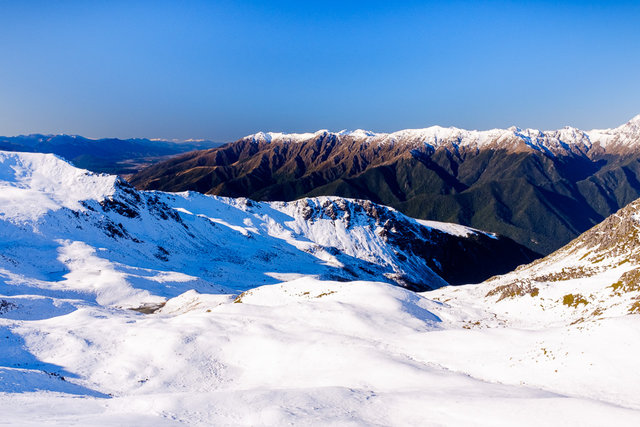 A view of the other side - snowy Wairau Valley