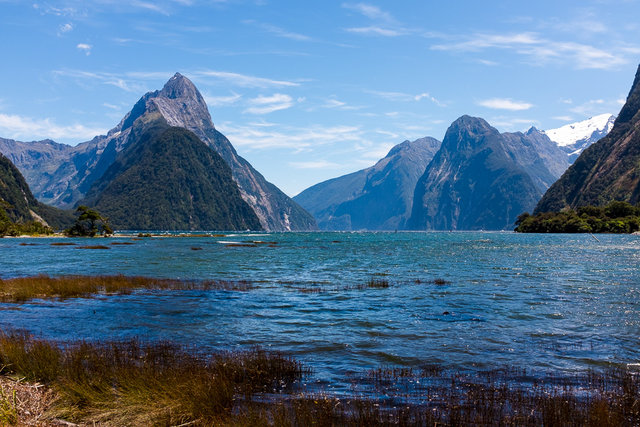 A view of Milford Sound