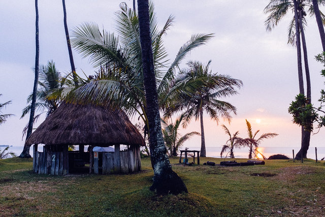 A top spot for the romantic sunset -- Camp De Tiakan