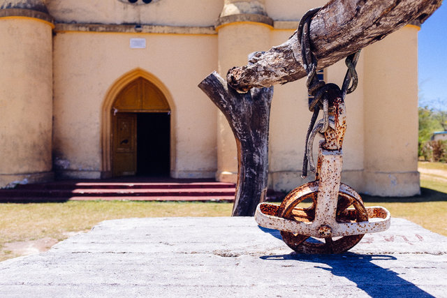 An old well no longer in use