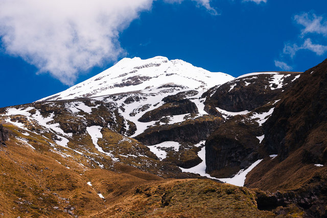 Mt. Taranaki is trully a majestic peak