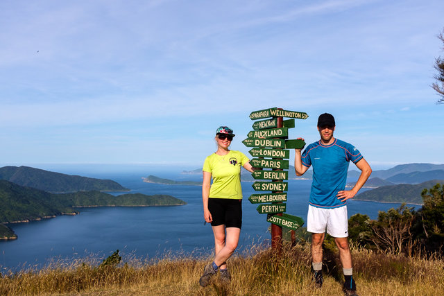 A signpost at Eatwell’s lookout