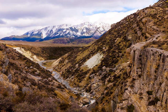 The Cave Stream cutting its path through