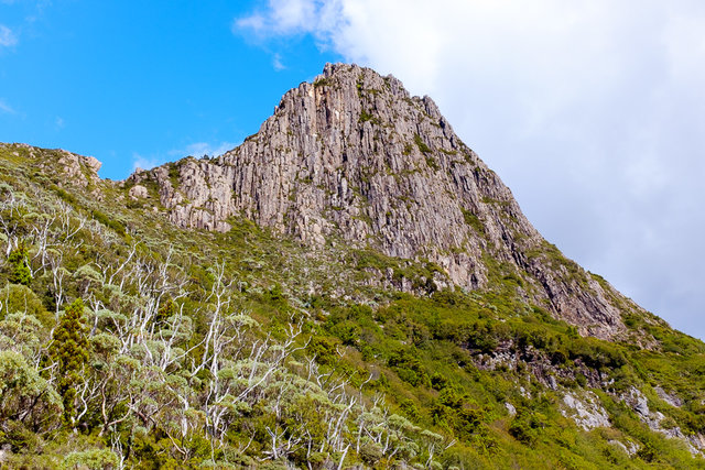 A jagged summit of Cradle Mountain