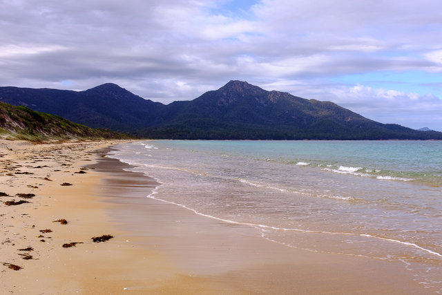 Golden sands of Hazard Beach