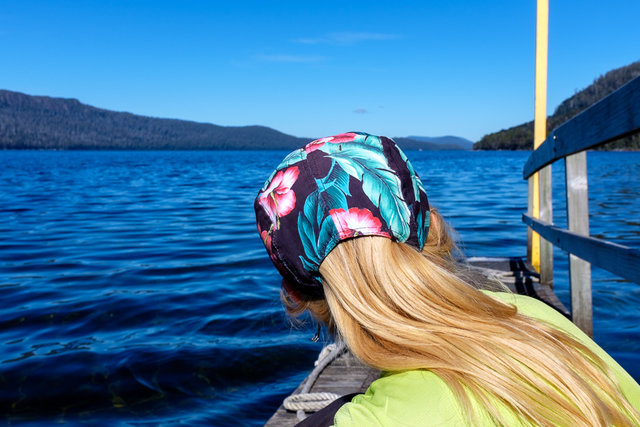 A quick break at Echo Point jetty