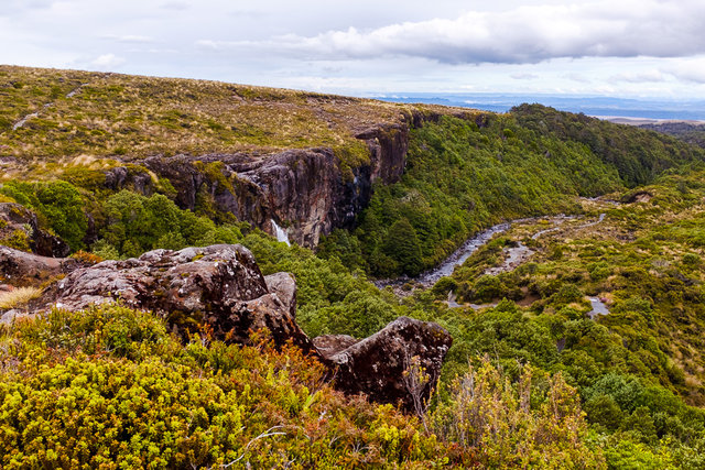 Already well-known Taranaki Falls