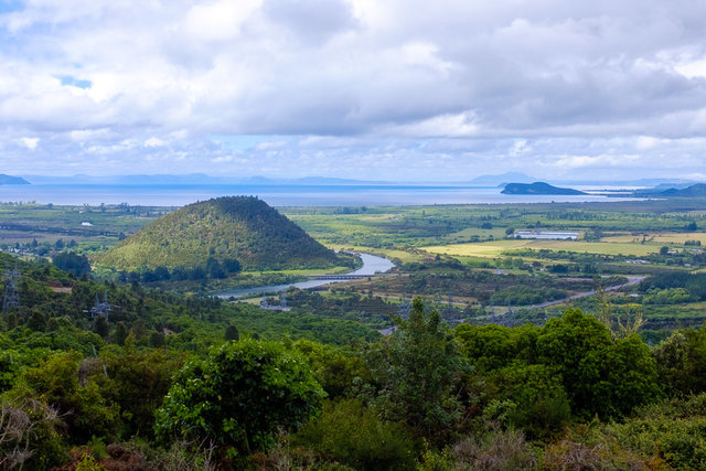 A view of Lake Taupo