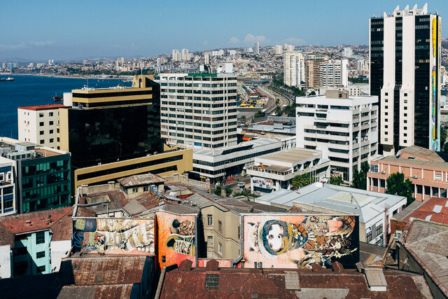 View of Valparaíso