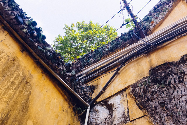 Inside Hoa Lo Prison Museum