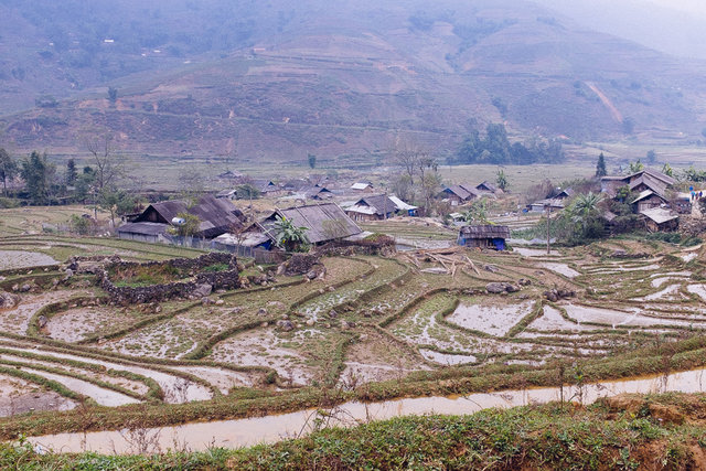 During our walk through hamlets in Muong Hoa Valley