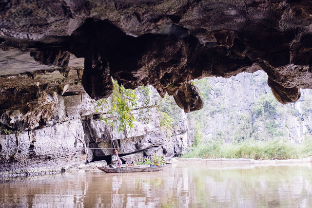 One of the three caves we passed through