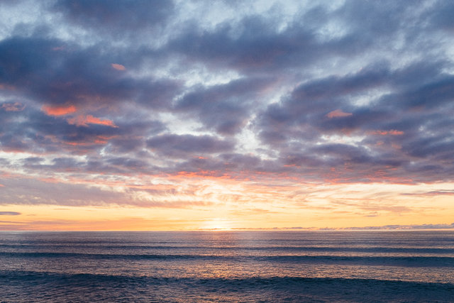 A clean ground swell waves lining within a perfect period