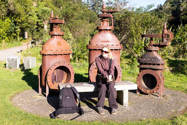 Bara with old dam structure equipments